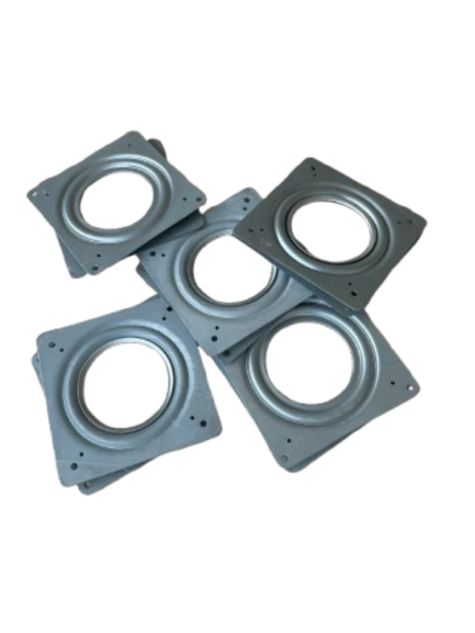 Lot de 5 plateaux tournants 4" (100 mm)